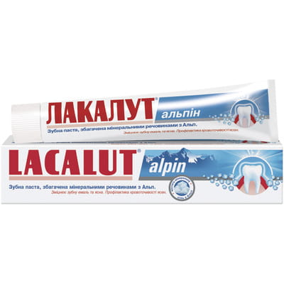 Зубная паста LACALUT (Лакалут) Альпин 50 мл