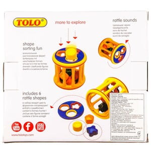 Игрушка развивающая детская TOLO (Толо) Сортер вращающийся с формами