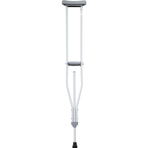 Костыли подмышечные стальные регулируемый по высоте двухстоечные с мягкими опорами размер M пара MED-02-008 MEDOK