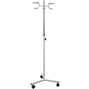 Штатив медицинский регулируемый по высоте на колесах MED-06-054 MEDOK