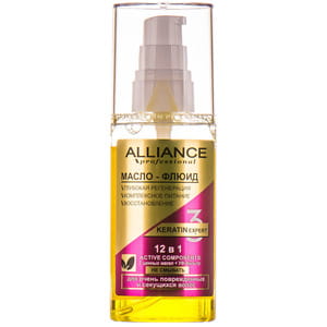 Масло-флюид для волос ALLIANCE PROFESSIONAL (Альянс профешенл) Keratin Expert (Кератин эксперт) 12 в 1 50 мл