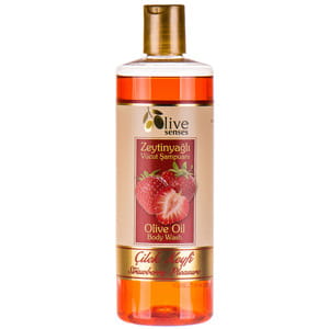 Гель для душа SELESTA Senses (Селеста сенсес) с оливковым маслом Клубника 500 мл