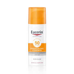 Флюид для лица EUCERIN (Юцерин) солнцезащитный антивозрастной SPF-50 50 мл