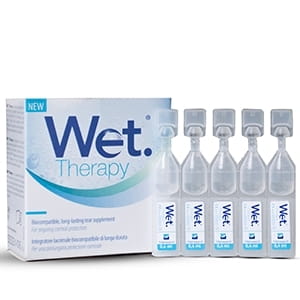 Краплі очні WET Therapy (Вет терапі) біологічно сумісний слізний інтегратор тривалої дії в монодозах по 0,4 мл 20 шт
