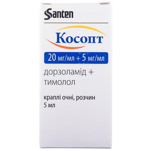 Косопт крап. очні р-н фл. 5мл №1