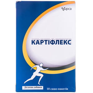 Картіфлекс колаген для внутрішнього застосування для нормалізації функцій суглобів саше-пакет 10 шт