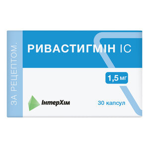 Ривастигмин IC капс. 1,5мг №30
