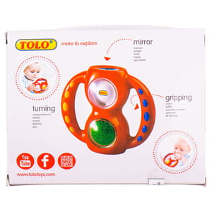 Игрушка погремушка детская TOLO (Толо) Песочные часы
