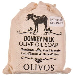 Мыло OLIVOS (Оливос) оливковое натуральное Donkey milk с ослиным молоком 150 г