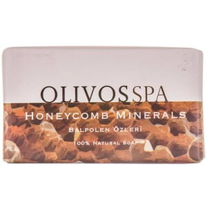Мыло OLIVOS (Оливос) Spa (Спа) оливковое натуральное Honeycomb Minerals (ханикам минералс) с минералами турецкого меда 250 г
