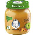 Пюре фруктове дитяче NESTLE GERBER (Нестле Гербер) Яблуко і персик 130 г