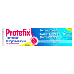 Крем для фіксації зубних протезів Протефікс екстра-сильний 40 мл