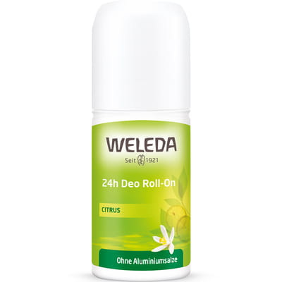 Дезодорант WELEDA (Веледа) для тела Цитрус Roll-On 24 часа эффективная натуральная защита от запаха пота 50 мл