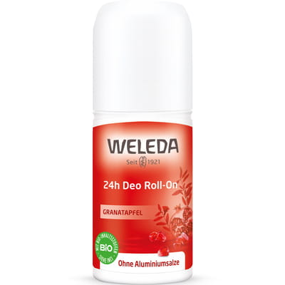 Дезодорант для тіла WELEDA (Веледа) Гранат Roll-On 24 години ефективний натуральний захист від запаху поту 50 мл
