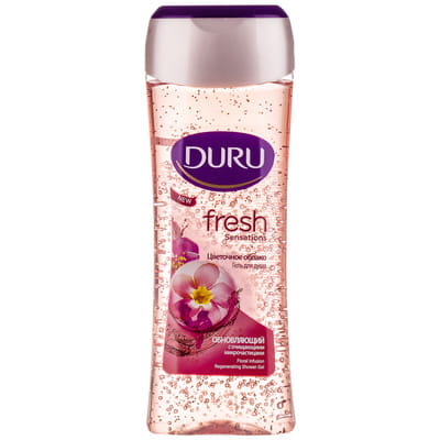 Гель для душа DURU (Дуру) Fresh Sensations (Фреш сенсейшенс) обновляющий Цветочное облако 250 мл