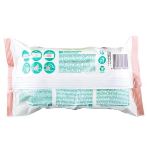 Серветки вологі дитячі DADA (Дада) з екстрактом алое упаковка з клапаном 72 шт