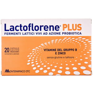 Лактофлорене Плюс пробиотический комплекс для восстановления баланса микрофлоры кишечника биологически активная добавка капсулы 20 шт