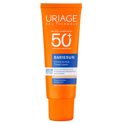 Крем для обличчя URIAGE (Урьяж) Бар'єсан сонцезахисний тональний SPF 50+ світлий для чутливої шкіри 50 мл