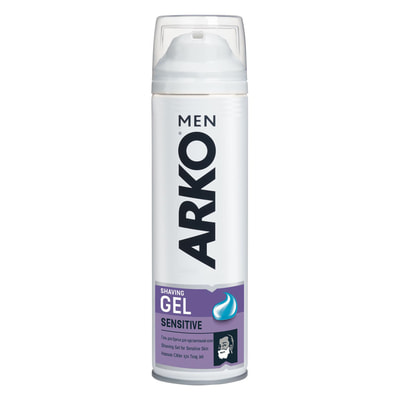 Гель для гоління ARKO Men (Арко мен) Sensitive (Сенситив) для чутливої шкіри 200 мл