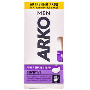 Крем после бритья ARKO Men (Арко мэн) Sensitive (Сенситив) для чувствительной кожи 50 мл