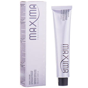 Краска для волос MAXIMA (Максима) цвет 7.44 интенсивный медный блондин 100 мл