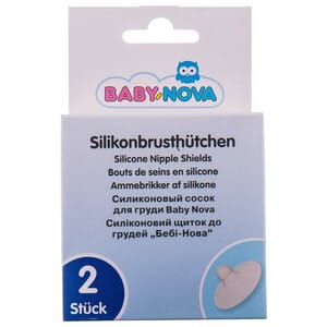 Колпачек (накладка) для груди BABY-NOVA (Беби нова) из силикона 2 шт