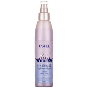 Спрей-уход для волос ESTEL (Эстель) CUREX Versus Winter защита и питание с антистатическим эффектом для всех типов волос 200 мл