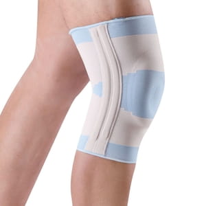 Бандаж на колінний суглоб WellCare (ВеллКеа) модель 52021 з силіконовим кільцем розмір L