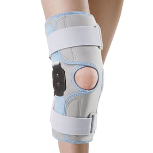 Бандаж на колінний суглоб WellCare (ВеллКеа) модель 52013 охоплюючий шарнірний розмір XL