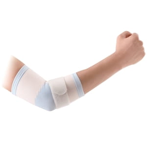 Бандаж на локтевой сустав WellCare (ВеллКеа) модель 31011 эластичный с силиконовой вставкой размер XL