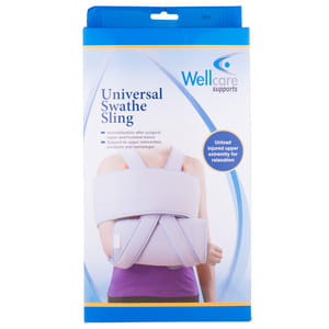 Бандаж для фіксації ліктьового суглобу та плечового поясу WellCare (ВеллКеа) (повязка Дезо) модель 21005 універсальний