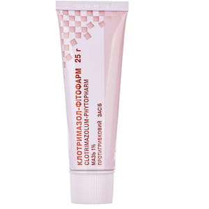 Клотримазол-Фитофарм мазь 1% туба 25г