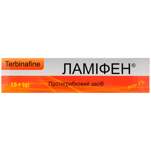 Ламіфен гель 1% туба 15г