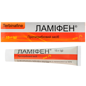 Ламіфен гель 1% туба 15г