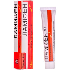 Ламіфен гель 1% туба 15г