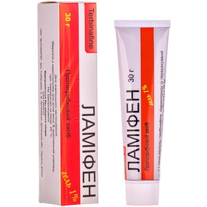 Ламіфен гель 1% туба 30г