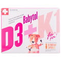 Babytol (Бебитол) D3+K1 капсулы твист-офф витамины для младенцев Д3 и К1 2 блистера по 15 шт