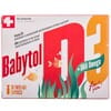 Babytol (Бебитол) D3+DHA Omega капсулы твист-офф витамины для младенцев и детей Д3 и Омега-3 2 блистера по 15 т