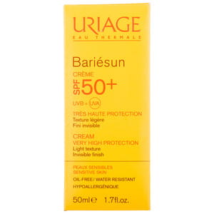 Крем для обличчя та тіла URIAGE (Урьяж) Бар'єсан сонцезахисний SPF 50+ для нормальної та чутливої шкіри 50 мл