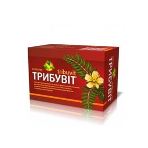 Трибувит капсулы общетонизирующего действия при физических и психических нагрузках 6 блистеров по 10 шт