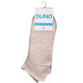 Носки детские DUNA (Дюна) 57 короткие однотонные демисезонные хлопковые цвет серо-бежевый размер (стопа) 22-24 см 3 пары