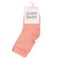 Носки для младенцев DUNA (Дюна) 471 однотонные демисезонные хлопковые цвет персиковый размер (стопа) 12-14 см 1 пара