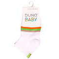 Носки для младенцев DUNA (Дюна) 951 однотонные демисезонные хлопковые цвет салатовый размер (стопа) 12-14 см 1 пара