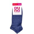 Носки женские DUNA (Дюна) 307 короткие однотонные демисезонные хлопковые цвет джинсовый размер (стопа) 23-25 см 1 пара