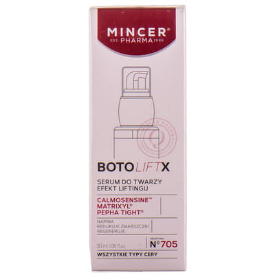 Сыворотка для лица MINCER PHARMA (Минцер Фарма) BotoliftX №705 для всех типов кожи 40+ 30 мл