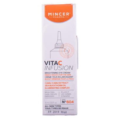 Крем для кожи вокруг глаз MINCER PHARMA (Минцер Фарма) VitaC Infusion №604 осветляющий 15 мл