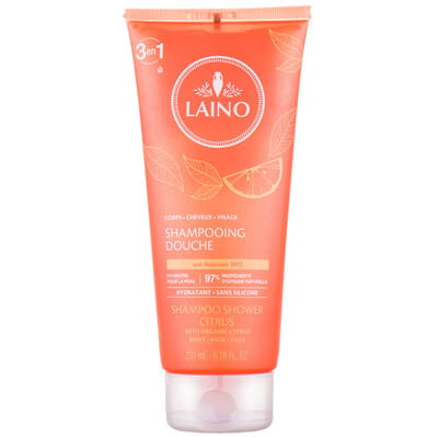 Средство для волос, лица и тела LAINO (Лено) 3 в 1 очищающее Цитрус 200 мл