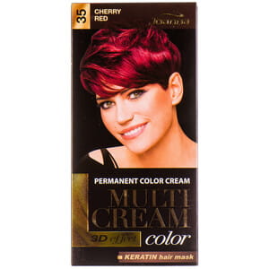 Краска для волос JOANNA (Джоанна) Multi Cream Color цвет 35 Спелая вишня: краска для волос + окислитель + маска для волос