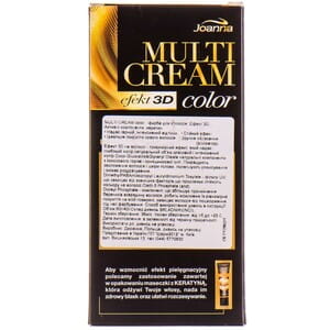 Краска для волос JOANNA (Джоанна) Multi Cream Color цвет 41 Шоколадный коричневый: краска для волос + окислитель + маска для волос