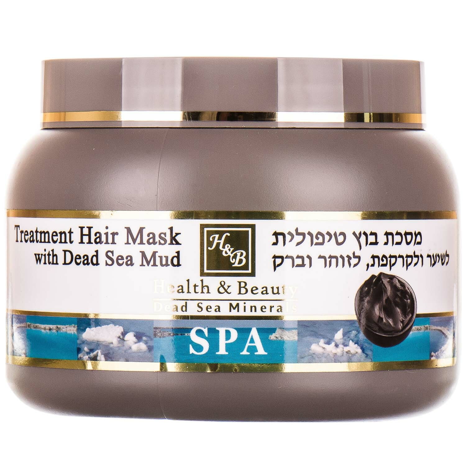 Health-beauty маска лечебная для волос с грязью мертвого моря